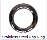 Stainless Steel Rappel Ring