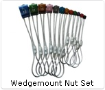 Wedgemount Nut Set